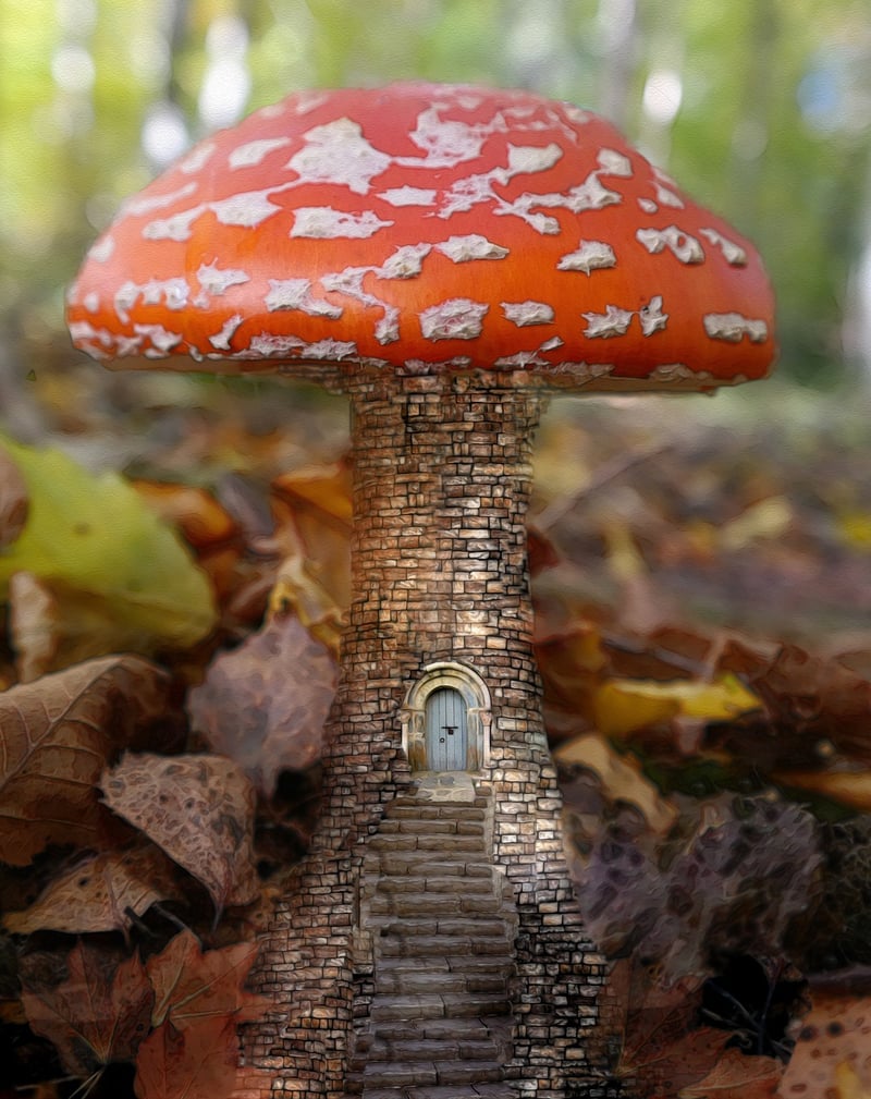Tiny fairy houses