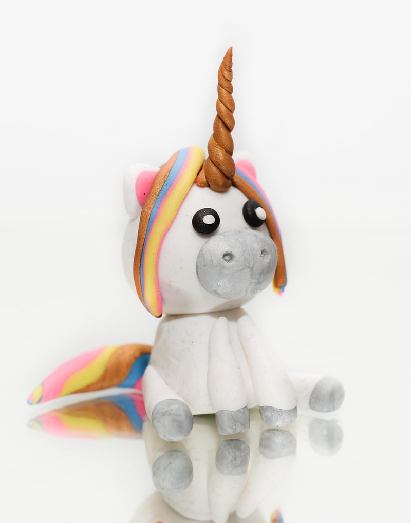 Unicorn in a fantasy setting